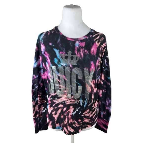 tie dye long tee y2k Y2K Tie Long : S Colorful